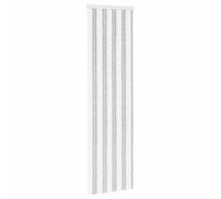 vidaXL Insect Curtain Chenille Light Grey and White 56 x 200 cm