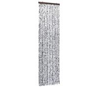 vidaXL Insect Curtain for Caravans and RVs - Polypropylene Chenille Bug Barrier with Adjustable Width and Length, Brown and Beige, 56x185cm
