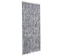vidaXL Insect Curtain Silver 90x220 cm Chenille