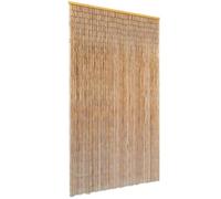 vidaXL Insect Door Curtain Bamboo 120X220cm, Brown