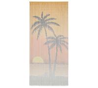 vidaXL Insect Door Curtain Bamboo 90x200cm Elegant Quiet Mosquitoes Fly Screen