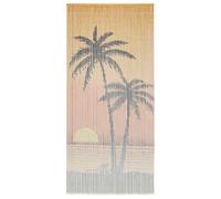 vidaXL Insect Door Curtain Bamboo 90x200 cm UK