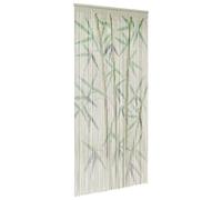 vidaXL Insect Door Curtain Bamboo Print 100x200 cm Bamboo, fly curtain, door fly screen, beaded fly curtain, fly screen, bamboo curtain