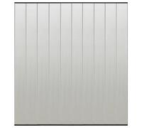 Vidaxl Insect Door Screen With 10-Piece Mesh Curtain Black 240X240 Cm