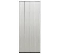 vidaXL Insect Door Screen with Mesh Curtain Fly Screen Blind Black Polyester