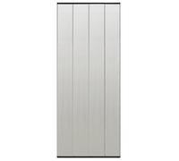 vidaXL Insect Door Screen with Mesh Curtain, Fly Screen Door for Balcony Sliding Living Room Children's Room, Mosquito Net, Black Polyester