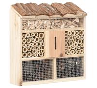 vidaXL Insect Hotel 30x10x30 cm Firwood