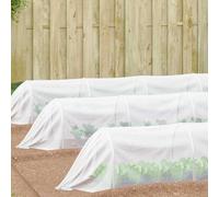 vidaXL Insect Net White 3 x 5 m Polyethylene
