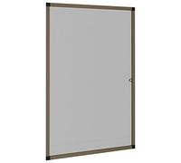 vidaXL Insect Screen for Windows Brown 80x120 cm