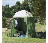 vidaXL Shower Tent Green - Size: 227 x 160 x 160cm - Wilko