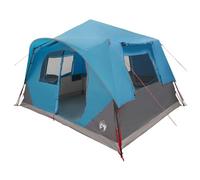 vidaXL Instant Tent Blue 365 x 380 x 200 cm Polyester and Steel