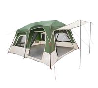 vidaXL Instant Tent Green 8-Person 185T Polyester with PU Coating, Adventure Tent, Quick Setup, for 4 People, Modern Camping, Uncomplicated, Ideal for Outdoor Use