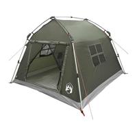 vidaXL Instant Tent Water-resistant 2-Person Army Green, Modern Portable Camping Tent, Lightweight Family Shelter, Quick Setup Outdoor Gear, Waterproof Backpacking Solution