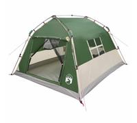 vidaXL Instant Tent Water-resistant 3-Person Green