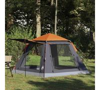 vidaXL Instant Tent with Rainfly 3-Person Quick-Release 185T Polyester