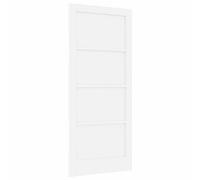 vidaXL Interior Door 86 x 198.5 cm Plywood White