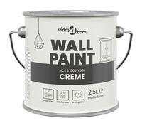 vidaXL Interior Paint for the Fresh Look of Your Room - Ideal for DIY Projects in the Living Room, Bedroom, Office or Anywhere Indoors