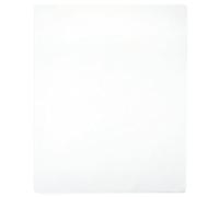 vidaXL Jersey Fitted Sheet Bedroom Bedding Blanket Bedspread Bed Clothing Fitted Sheet Bed Jersey Easy to Clean White 90x200 cm Cotton