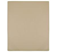 vidaXL Jersey Fitted Sheets 2 pcs Taupe 180x200 cm Cotton