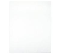 vidaXL Jersey Fitted Sheets 2 pcs White 90x200 cm Cotton