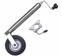 vidaXL Jockey Wheel with 1 Split Clamp 48mm Vehicle Utility Cargo Trailer Part