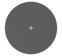 vidaXL Jumping Mat Fabric Black for 14Feet/4.27m Round Trampoline Replacement