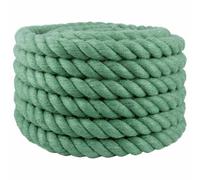 vidaXL Jute Rope 40 mm Green 100% Tossa jute