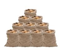 Vidaxl Jute Sacks 10 Pcs 60X105 Cm 100% Jute 220 Gsm, Brown