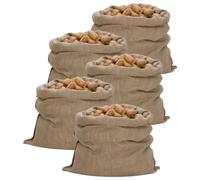 vidaXL Jute Sacks 5 pcs 100x110 cm 100% Jute 340 gsm