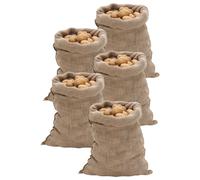 vidaXL Jute Sacks 5 pcs 60x105 cm 100% Jute 220 gsm