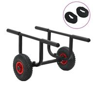 vidaXL Kayak Trolley 90 kg Aluminium