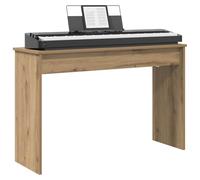 vidaXL Keyboard Stand Artisan Oak 100 x 32 x 64 cm Engineered Wood