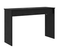 vidaXL Piano Stand Black Oak Look 100 x 32 x 64 cm, Modern Wooden Keyboard Stand for Your Living Room - Robust Companion for Instruments and Practice