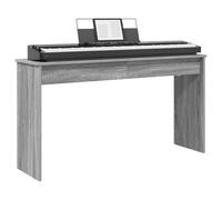 vidaXL Keyboard Stand Grey Sonoma 120 x 32 x 64 cm Engineered Wood