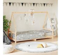 vidaXL Kids Bed Frame 80x200 cm Solid Wood Pine