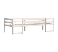 vidaXL Kids' Bed Frame Children's Bed Base White 90x190 cm Solid Wood Pine