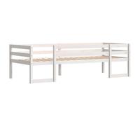 vidaXL Kids' Bed Frame Children's Bed Base White 90x200 cm Solid Wood Pine