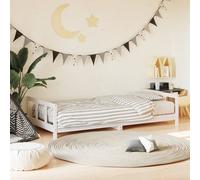 vidaXL Kids Bed Frame White 90x190 cm Solid Wood Pine