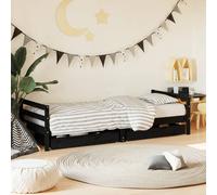 Kids Bed Frame Wooden Bed Base Bedstead with Drawers Solid Wood Pine vidaXL