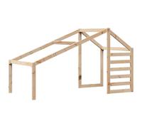 vidaXL Kids' Bed Roof 188x97x113 cm Solid Wood Pine