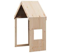 vidaXL Kids' Bed Roof Bed Canopy Bed Rooftop 55x84x132 cm Solid Wood Pine