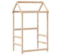 vidaXL Kids' Bed Roof 98x70x176.5 cm Solid Wood Pine