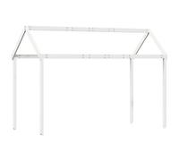 vidaXL Kids' Bed Roof Bed Canopy Rooftop White 217x85.5x154 cm Solid Wood Pine