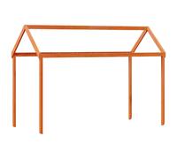 vidaXL Kids' Bed Roof Bed Canopy Wax Brown 217x95.5x159 cm Solid Wood Pine