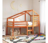 Kids' Bed Roof Kids Bed Canopy Children Bed Rooftop Solid Wood Pine vidaXL