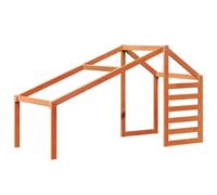 vidaXL Kids' Bed Roof Kids Bed Canopy Wax Brown 188x97x113 cm Solid Wood Pine
