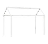 vidaXL Kids' Bed Roof Bed Canopy Rooftop White 217x95.5x159 cm Solid Wood Pine