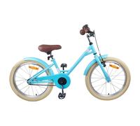 vidaXL Kids Bike 18'' for 5-7 Years Old Light Blue, Adventures in the City, Exploring New Foods, Modern Architecture, and Hidden Trails for Urban Explorers and Nature Lovers