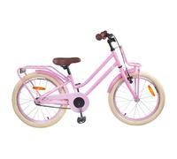 vidaXL Kids Bike 18 Inches for 5-7 Years Old Light Pink