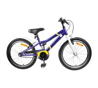vidaXL Kids Bike 20 Inches for 6-11 Years Old Blue White